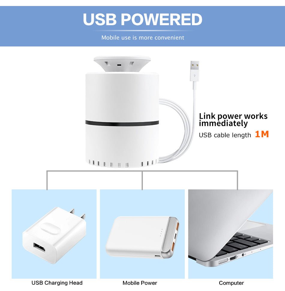 USB Mosquito Killer Lamp